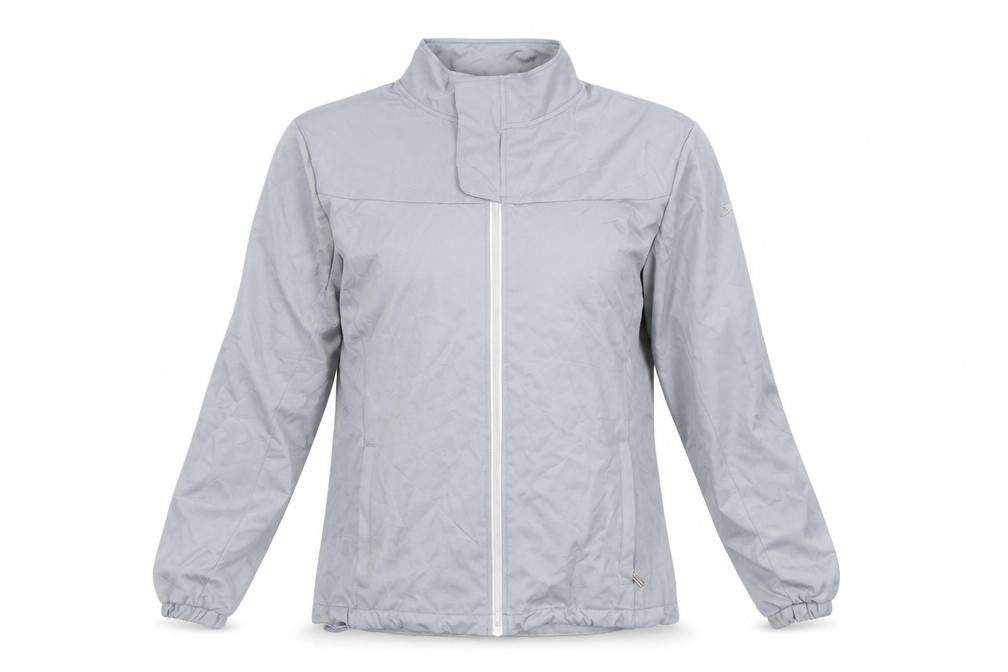Slazenger Women’s Grey UK 14 Full Zip Lightweight Windbreaker Jacket