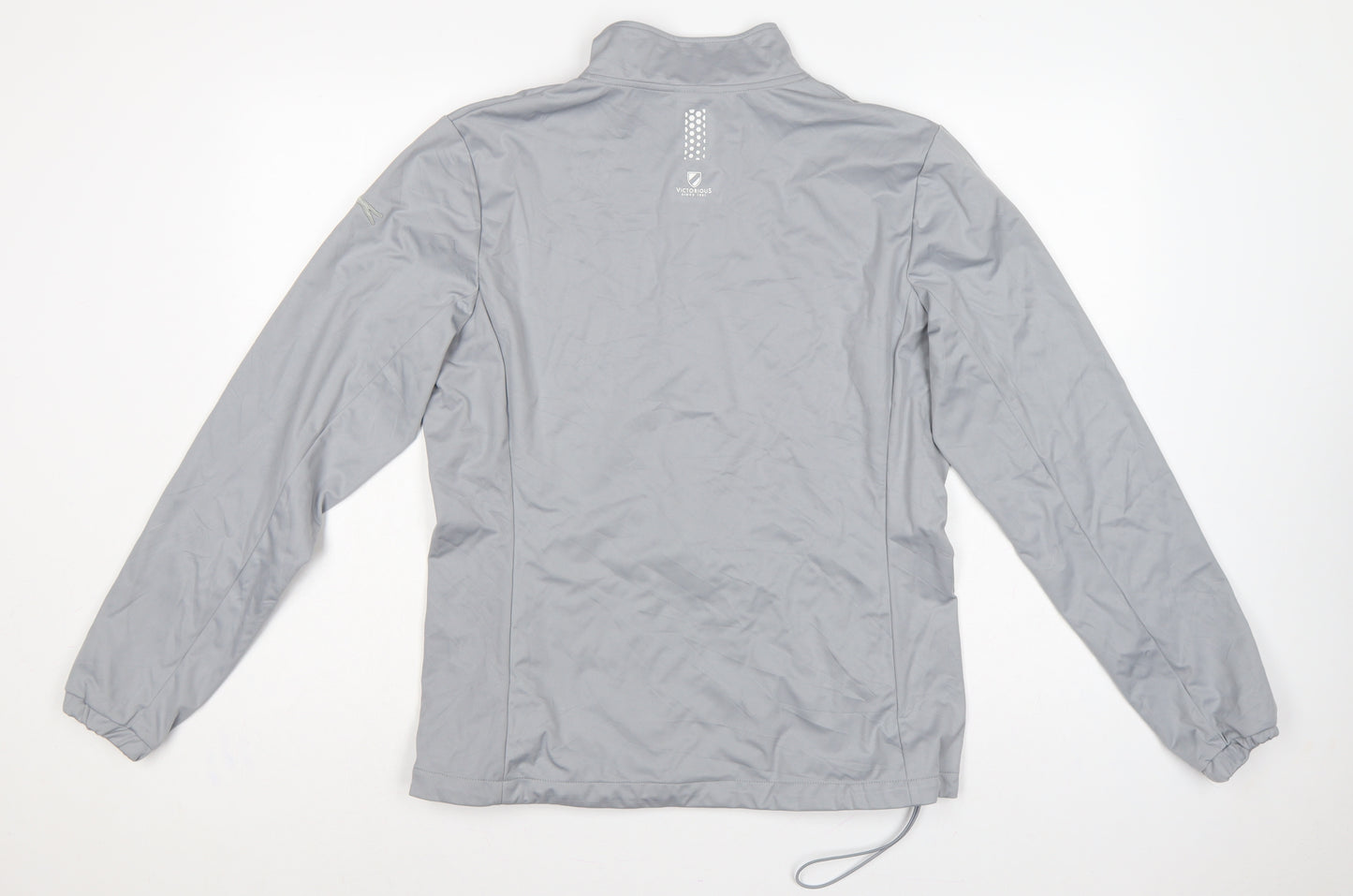 Slazenger Women’s Grey UK 14 Full Zip Lightweight Windbreaker Jacket