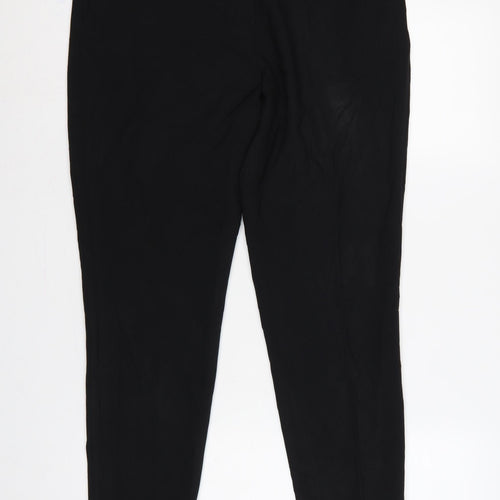 Next Women’s Black UK 14 Regular Tailored Tapered Dress Trousers