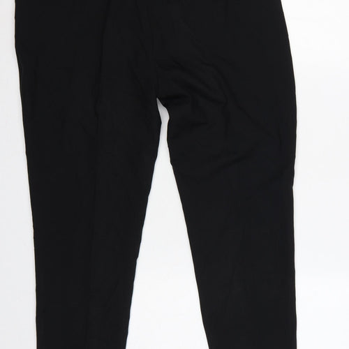 Next Women’s Black UK 14 Regular Tailored Tapered Dress Trousers