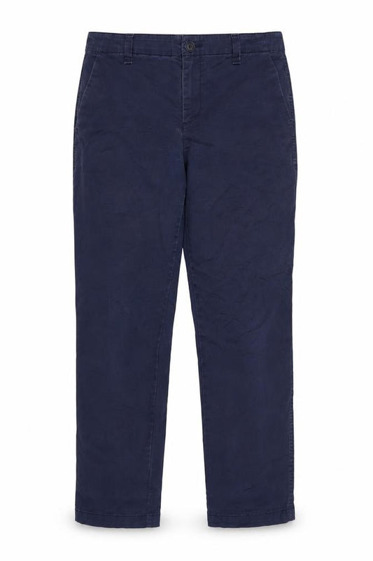 Gap Women’s Blue Size 8 Girlfriend Khaki Tapered Trousers