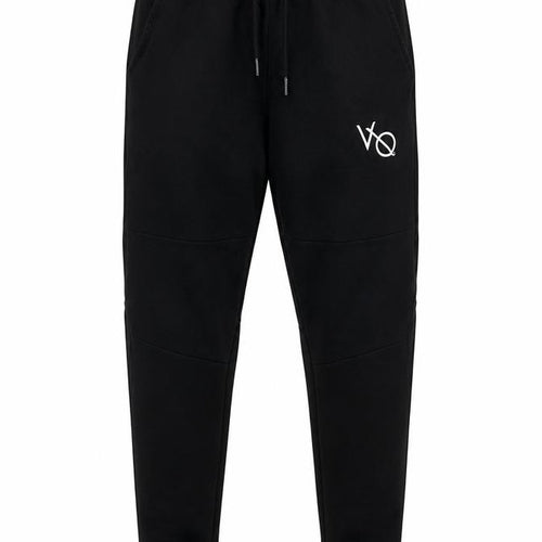 Vanquish Fitness Men’s Black Small Slim Fit Logo Jogger Trousers