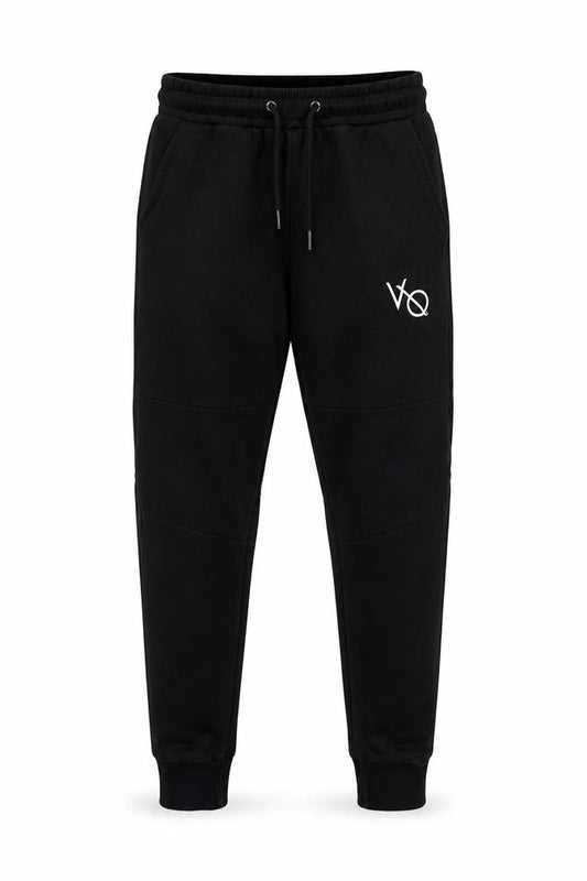 Vanquish Fitness Men’s Black Small Slim Fit Logo Jogger Trousers