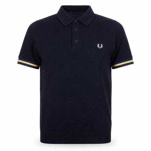 Fred Perry Men’s Blue XS Short Sleeve Logo Polo Shirt