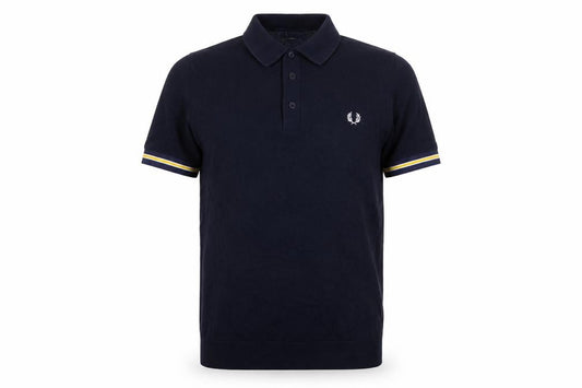 Fred Perry Men’s Blue XS Short Sleeve Logo Polo Shirt