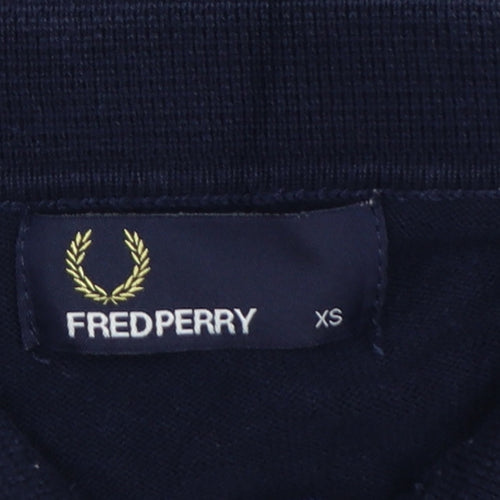 Fred Perry Men’s Blue XS Short Sleeve Logo Polo Shirt