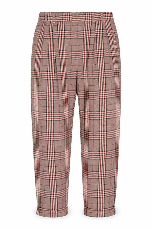 Urban Outfitters Women’s Multicoloured Plaid Tapered Trousers L