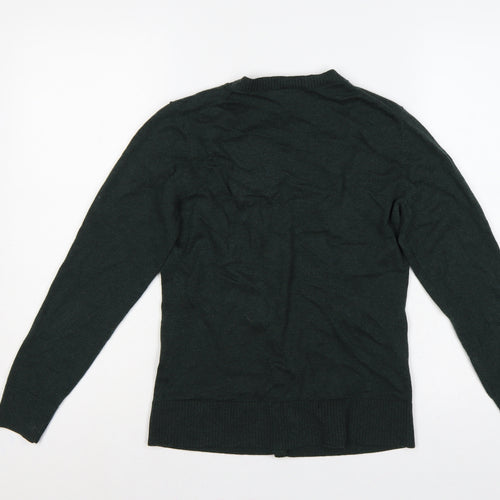 GAP Women’s Green Cotton Button Cardigan Size M Long Sleeve Knit