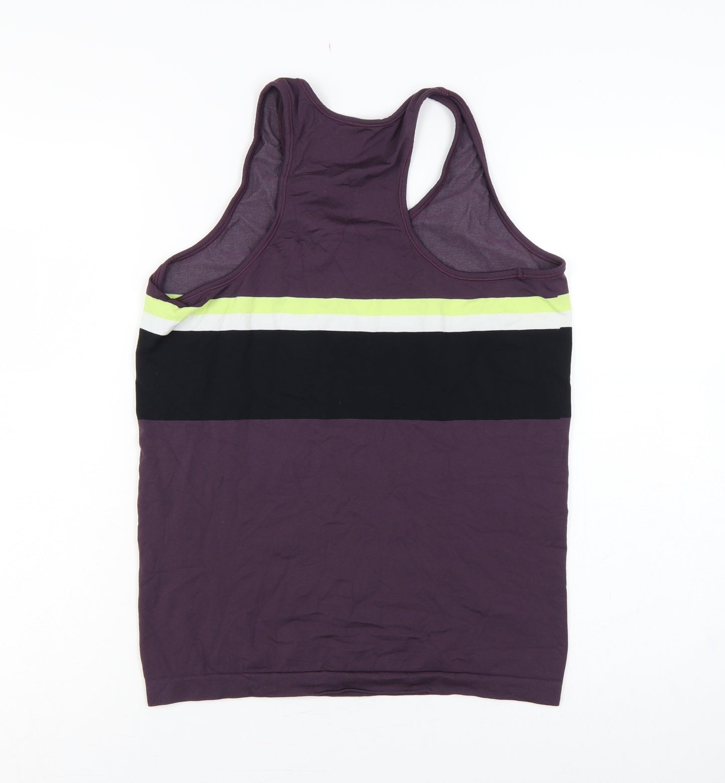 Sweaty Betty Women’s Purple L Racerback Colourblock Gym Tank Top