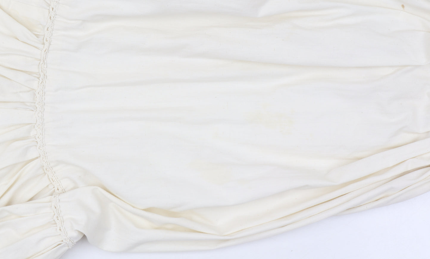Gunne Sax By Jessica Women Ivory UK 13 Maxi 1970s Prairie Lace Vintage Dress