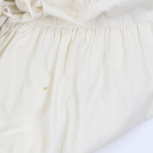 Gunne Sax By Jessica Women Ivory UK 13 Maxi 1970s Prairie Lace Vintage Dress