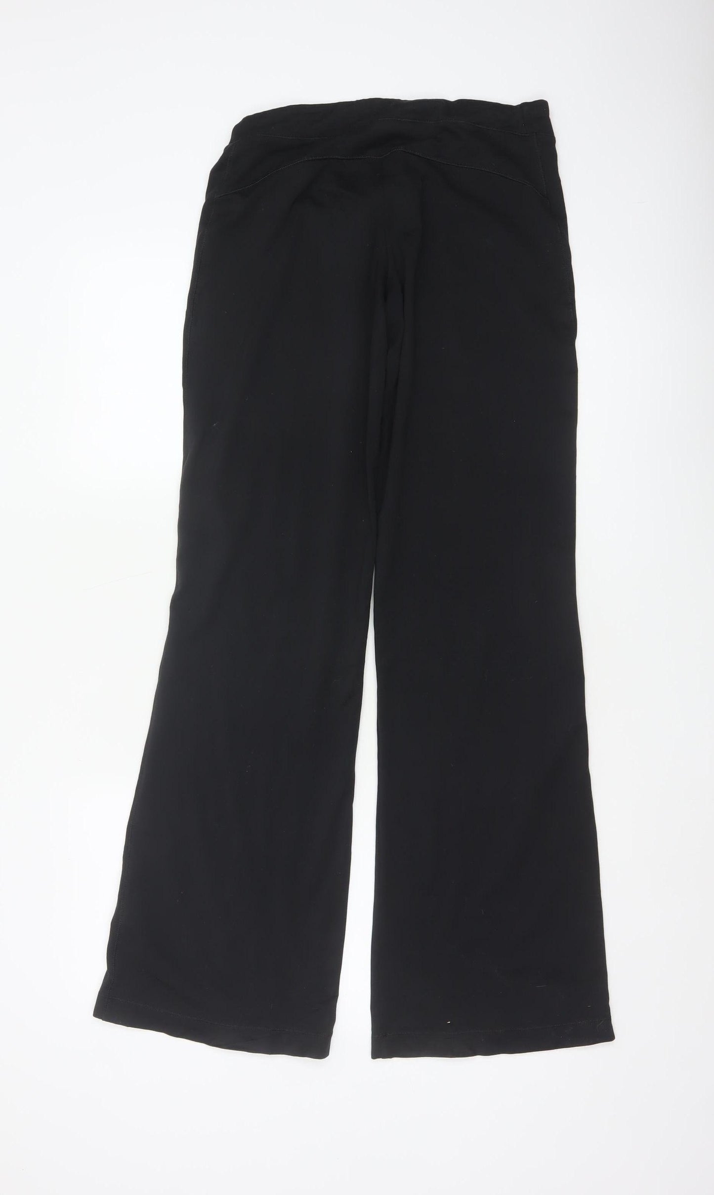 Adidas Women’s Black UK 14 Performance Essentials Flared Trousers