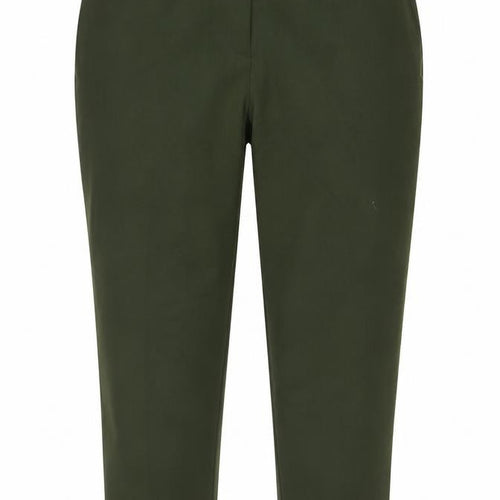 Dorothy Perkins Women Green UK 10 Tailored Ankle Tapered Trousers