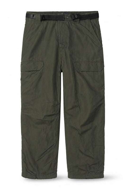 Marks & Spencer Men Green 40W 31L Thermal Stormwear Cargo Trousers
