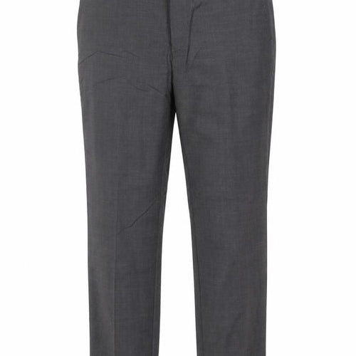 M&S Autograph Men Grey 36R Pure Wool Tailored Dress Trousers