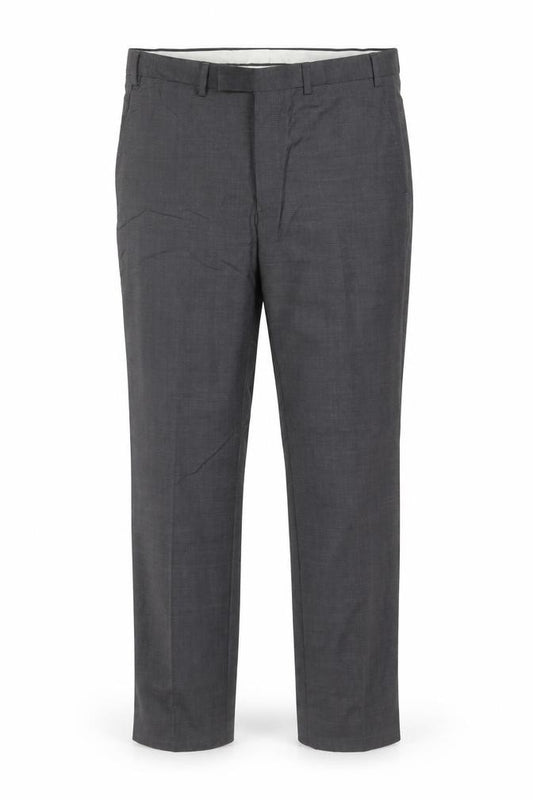 M&S Autograph Men Grey 36R Pure Wool Tailored Dress Trousers