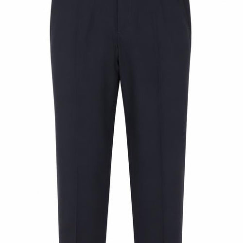 Marks and Spencer Men Navy 34in Skinny Dress Trousers Smart Work 31in