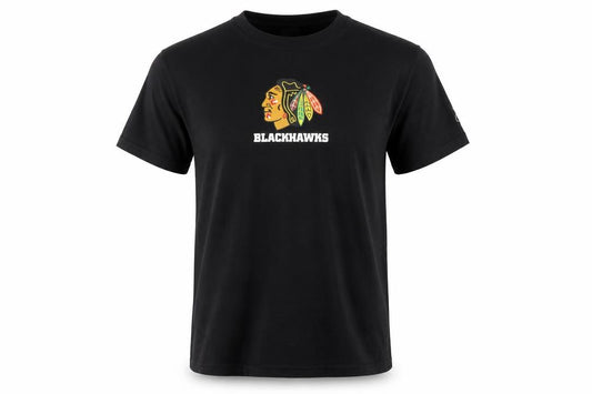 Reebok Hockey Teens Black XL Chicago Blackhawks Graphic T-Shirt