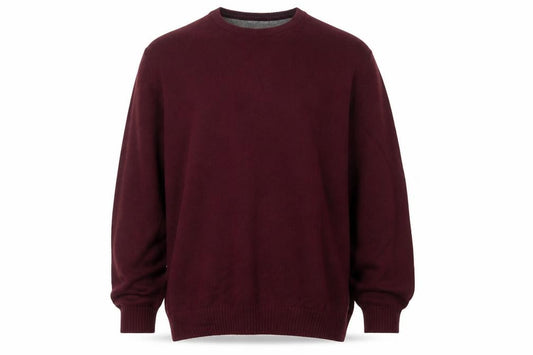 Maine New England Classics Men Red XXL Cotton Crew Neck Pullover Jumper