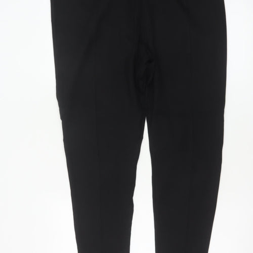 Marks & Spencer Women Black Size 20 High Rise Button Leggings Regular