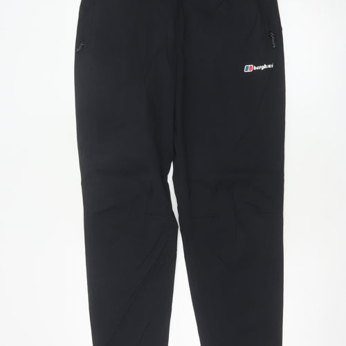 Berghaus Men’s Black L Tapered Drawstring Outdoor Trousers