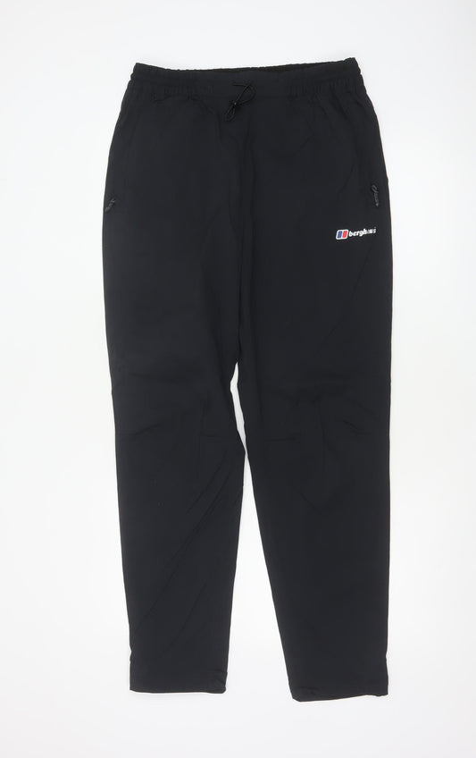 Berghaus Men’s Black L Tapered Drawstring Outdoor Trousers