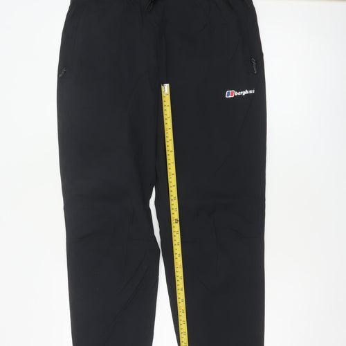 Berghaus Men’s Black L Tapered Drawstring Outdoor Trousers