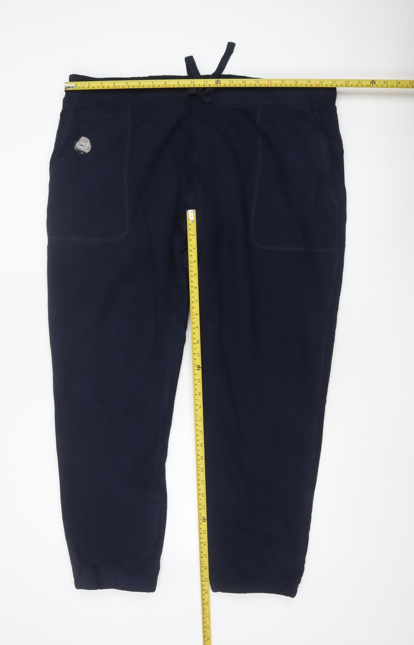 Marks & Spencer Men Blue 2XL Fleece Lined Jogger Sweatpants Regular