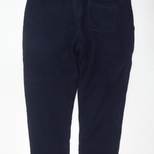 Marks & Spencer Men Blue 2XL Fleece Lined Jogger Sweatpants Regular