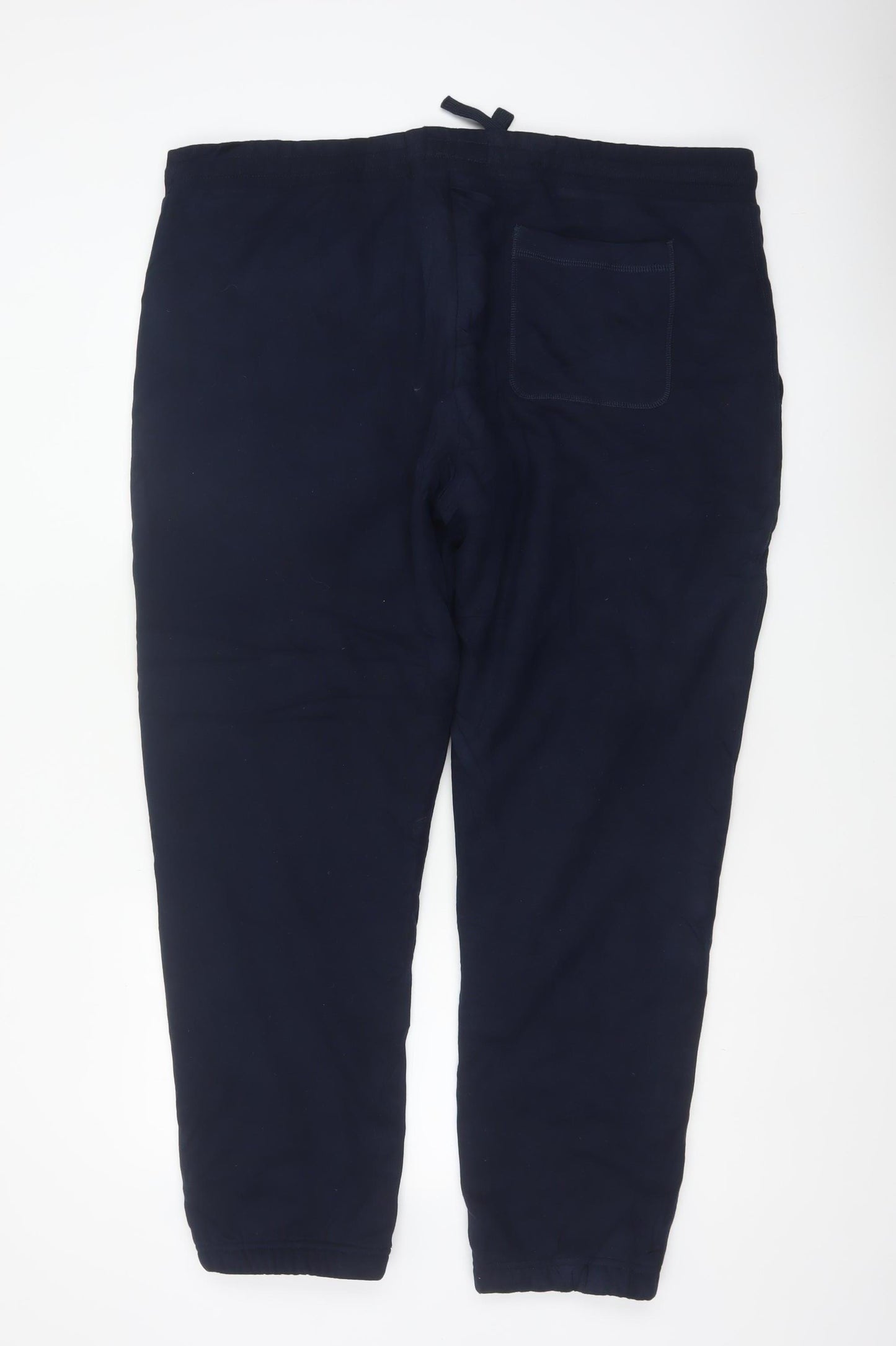 Marks & Spencer Men Blue 2XL Fleece Lined Jogger Sweatpants Regular