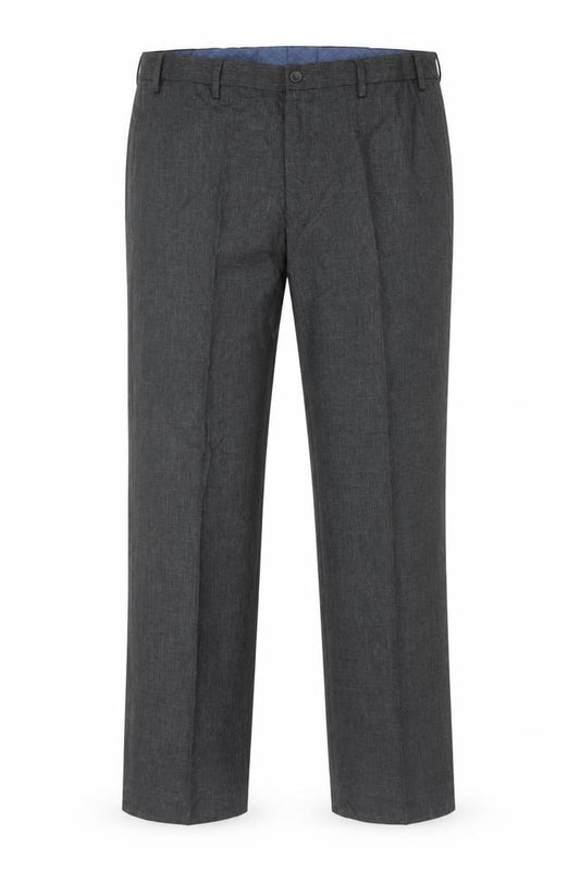 Marks and Spencer Men’s Grey 34/31 Regular Dress Trousers
