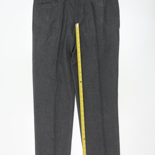 Marks and Spencer Men’s Grey 34/31 Regular Dress Trousers