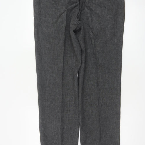 Marks and Spencer Men’s Grey 34/31 Regular Dress Trousers