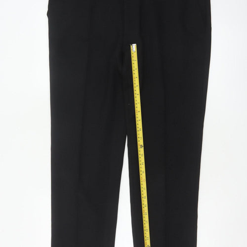 Marks & Spencer Men Black 38in Skinny Dress Trousers 31in Leg