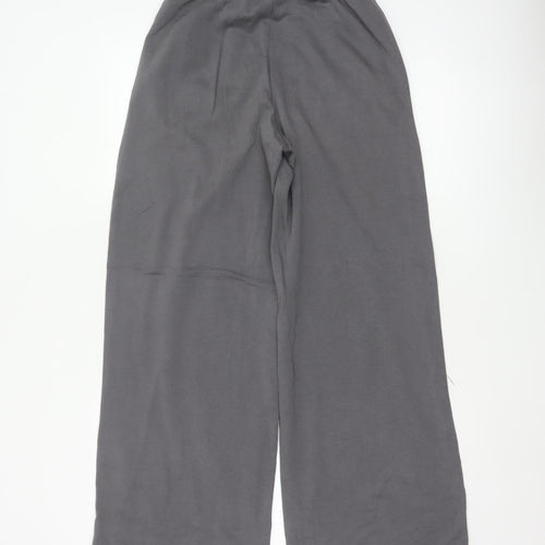 H&M Divided Women’s Grey XS Wide-Leg Drawstring Trousers