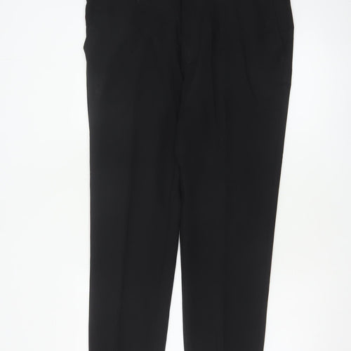 Marks & Spencer Men’s Black 36S Skinny Formal Trousers 36in