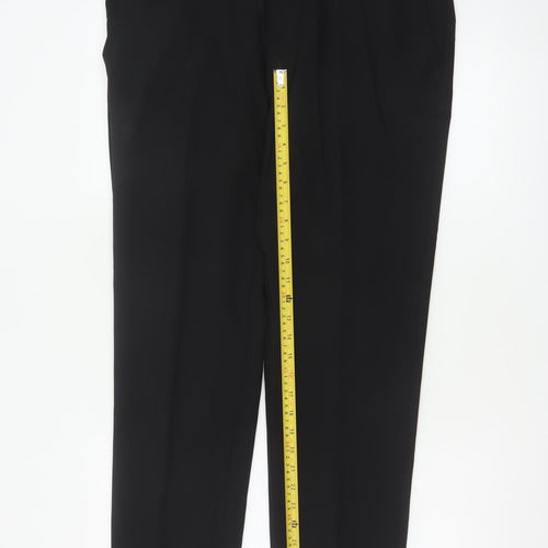 Marks & Spencer Men’s Black 36S Skinny Formal Trousers 36in