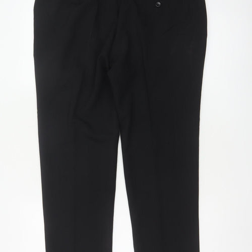 Marks & Spencer Men’s Black 36S Skinny Formal Trousers 36in