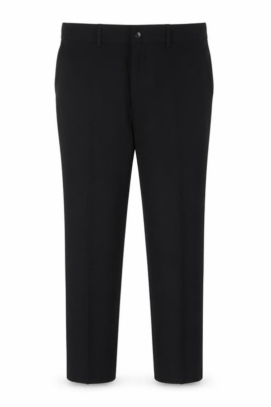Marks & Spencer Men's Black 36 Regular Skinny Dress Trousers 31 Leg