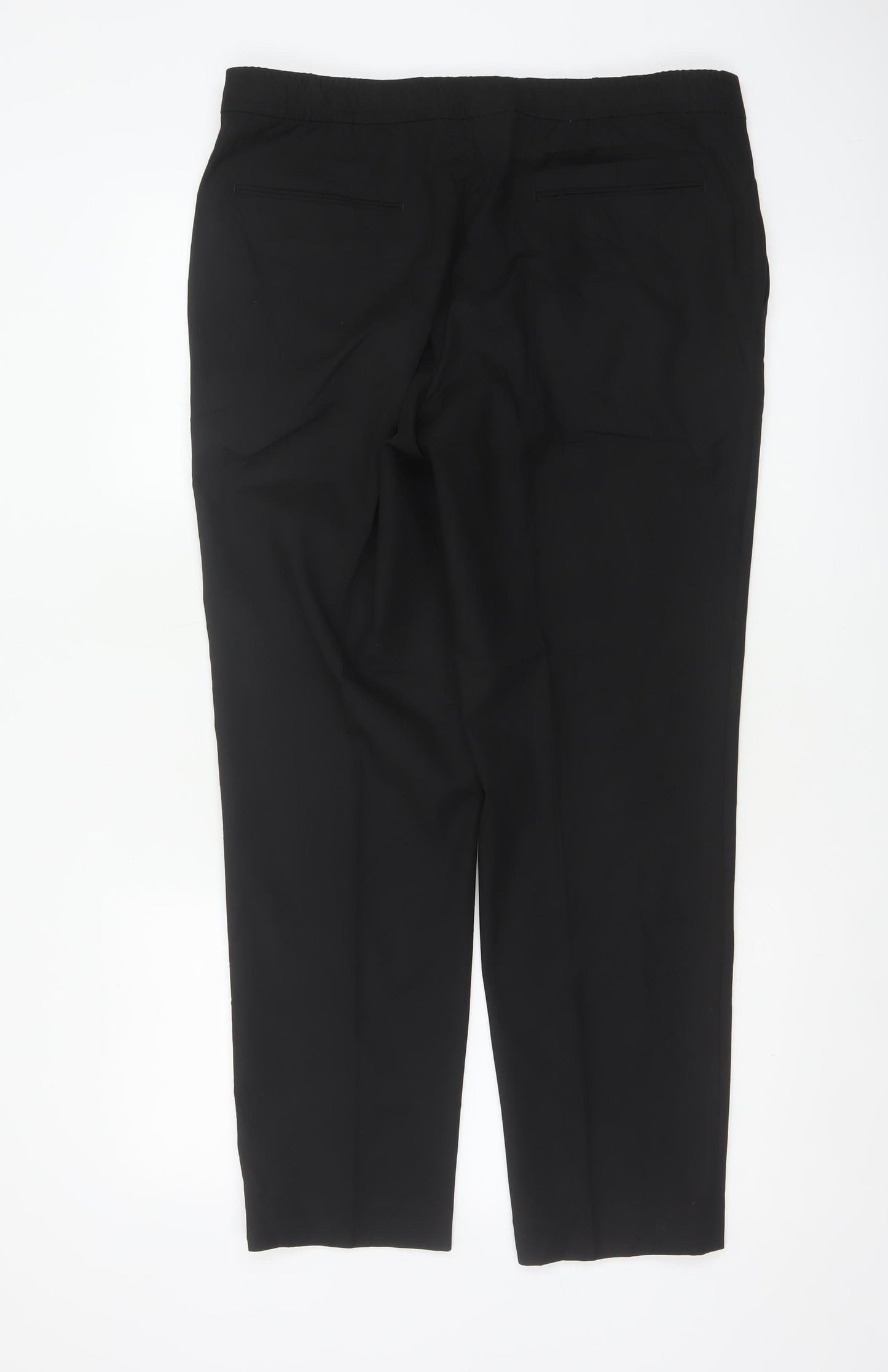 Autograph Men’s Black 36S Slim Fit Formal Dress Trousers