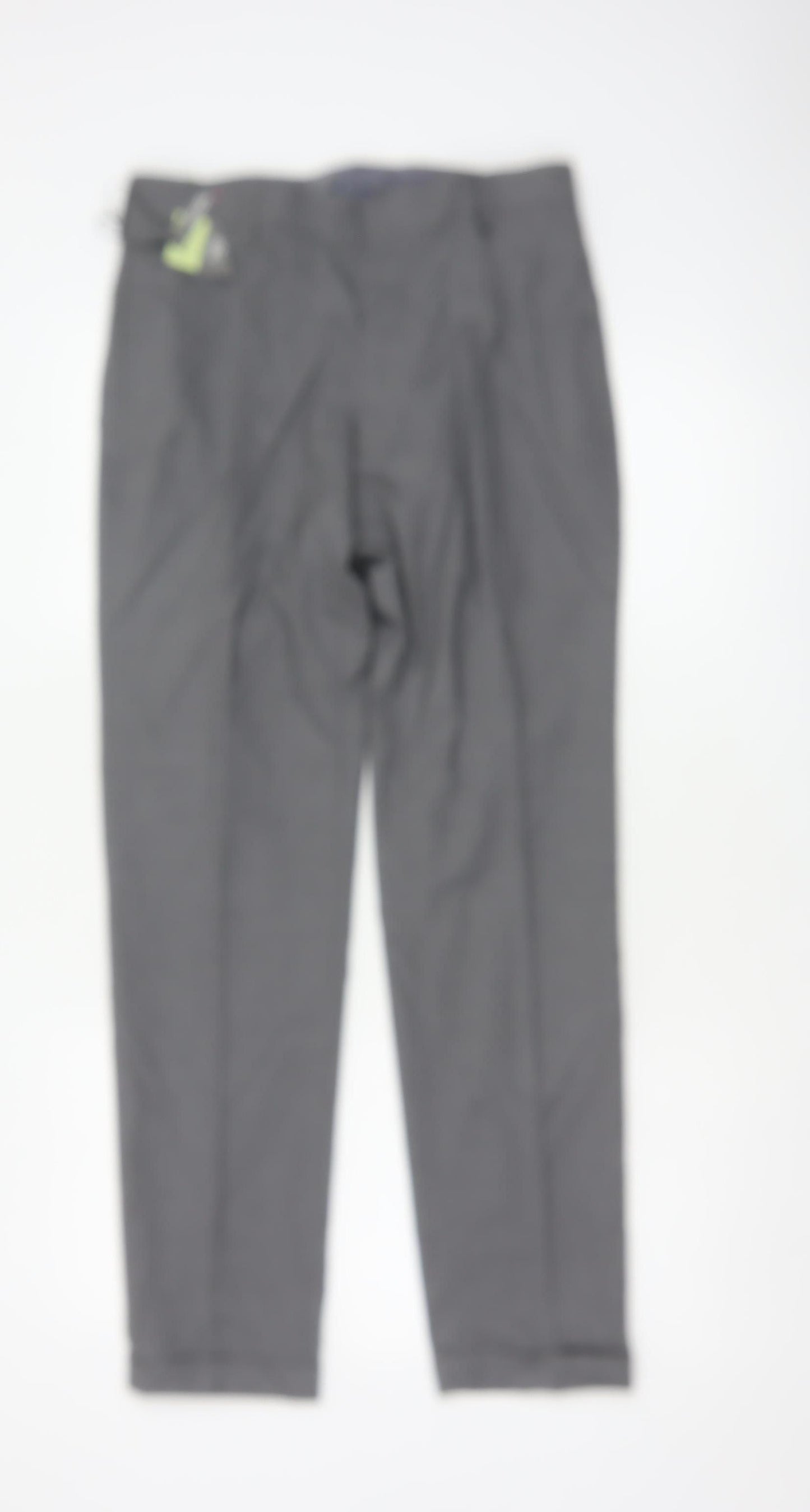 M&S Mens Grey Pinstripe Slim Dress Trousers 30in 31in Leg