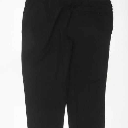 M&S Men’s Black 3XL Cotton Rich Jogger Trousers 42-44in 29in