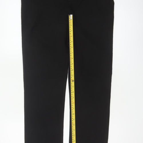 Marks & Spencer Boys Black 14-15 Years Dress Trousers 30W 34L