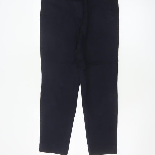 M&S Women’s Navy Blue UK 10 The Mia Slim Fit Tailored Trousers