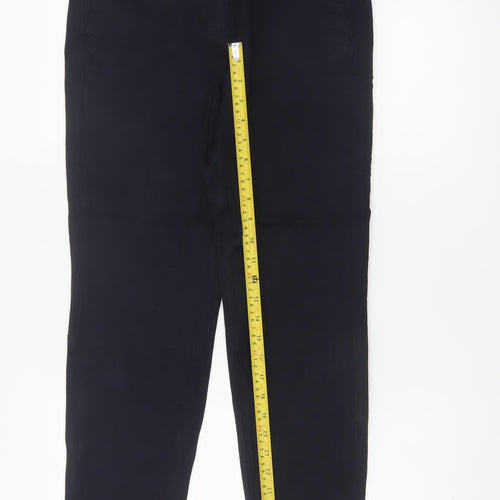 M&S Women’s Navy Blue UK 10 The Mia Slim Fit Tailored Trousers