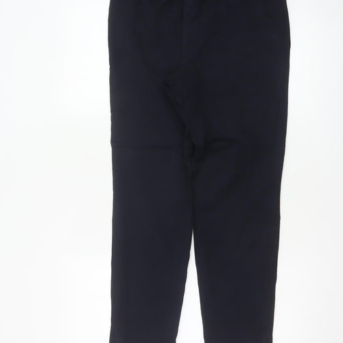 M&S Women’s Navy Blue UK 10 The Mia Slim Fit Tailored Trousers