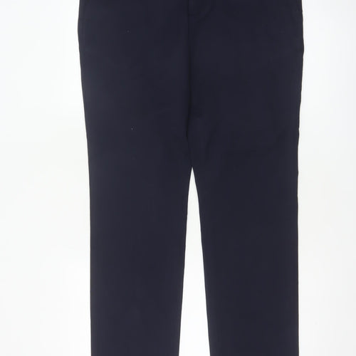 Banana Republic Men's Blue 33x32 Aiden Chino Slim Stretch Trousers