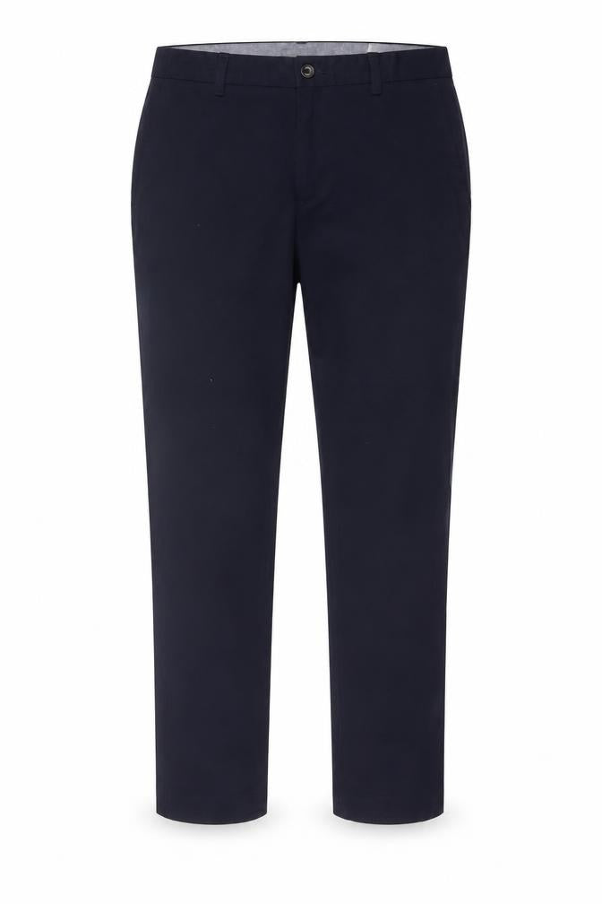 Banana Republic Men's Blue 33x32 Aiden Chino Slim Stretch Trousers