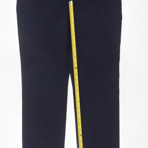 Banana Republic Men's Blue 33x32 Aiden Chino Slim Stretch Trousers