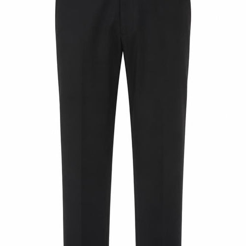 Autograph Men Black 30/29 Slim Flat Front Dress Trousers